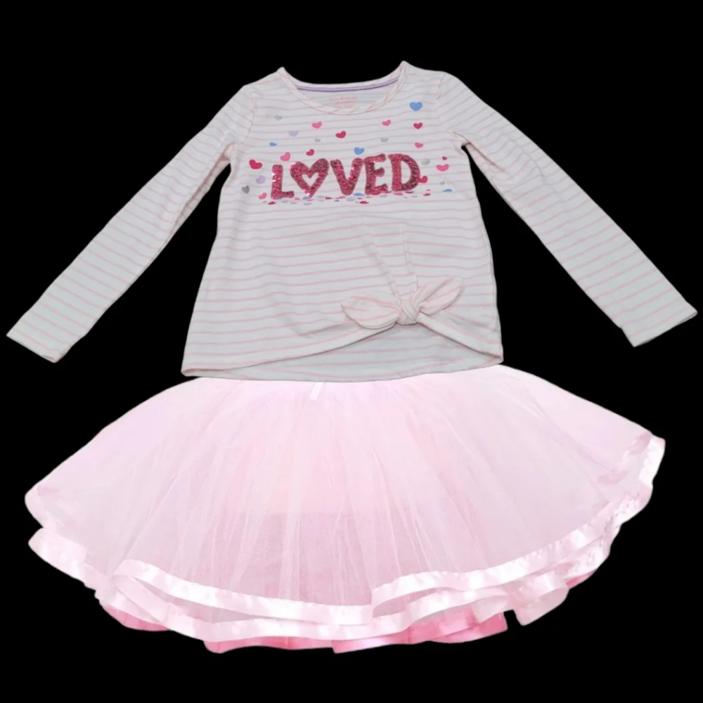 Issac Mizrahi Girl's "Loved" Long Sleeve Top - Picture 3 of 13